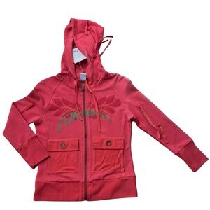 Akademiks Pink with gold embellishement and pockets